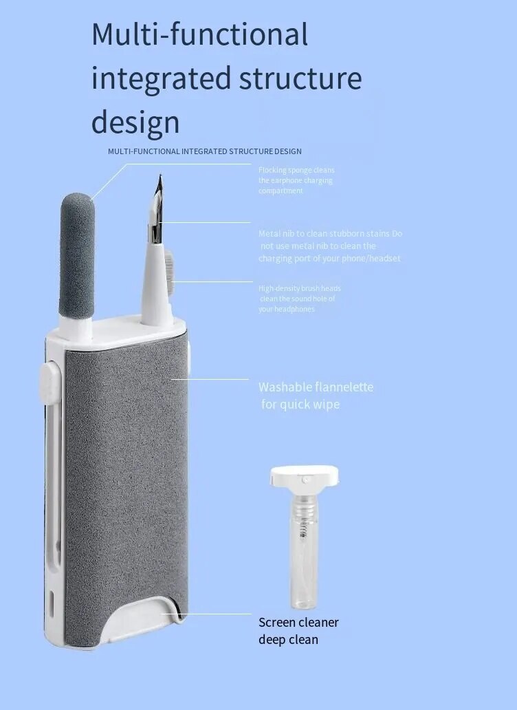 Smart Bluetooth Headphone Cleaning Tool